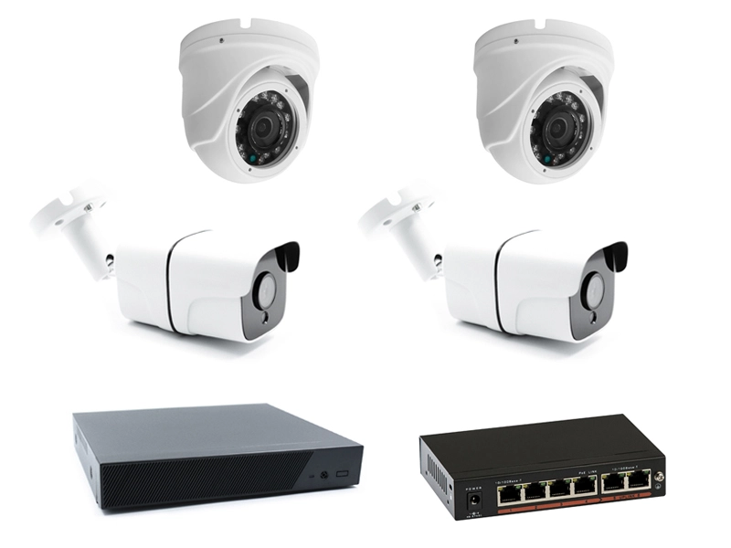 Камеры видеонаблюдение в частный дом - установка и монтаж
